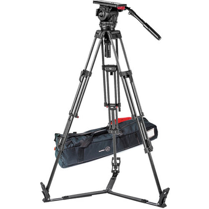 Sachtler Video 18 S2 Fluid Head & ENG 2 CF Tripod System with Ground Spreader (Used gear)