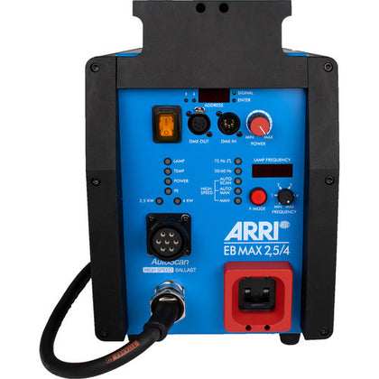 ARRI EB MAX 2.5/4K High-Speed Electronic Ballast with AFL, CCL, DMX & AutoScan