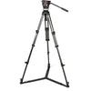 Sachtler Ace XL Tripod System with CF Legs & Ground Spreader (75mm Bowl) (Used gear)