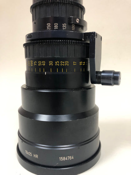 Angenieux zoom HR 25-250mm T3.5 (Used gear)